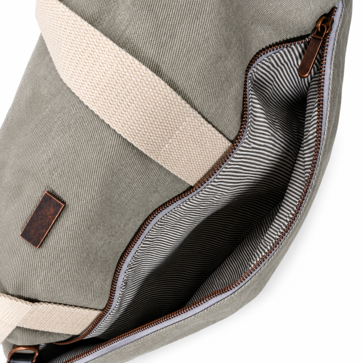 19" Cotton Weekender Travel Bag